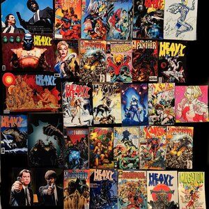 31 SKATE BOARD Vinyl Stickers. Some Heavy Metal Adult themed cover stickers.